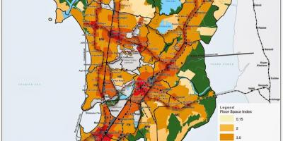 CRZ карта на Мумбаи