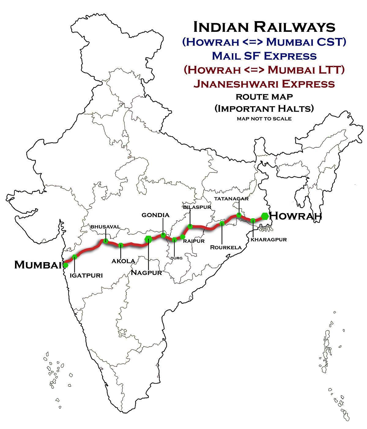 nagpur Мумбаи изразат автопат мапа