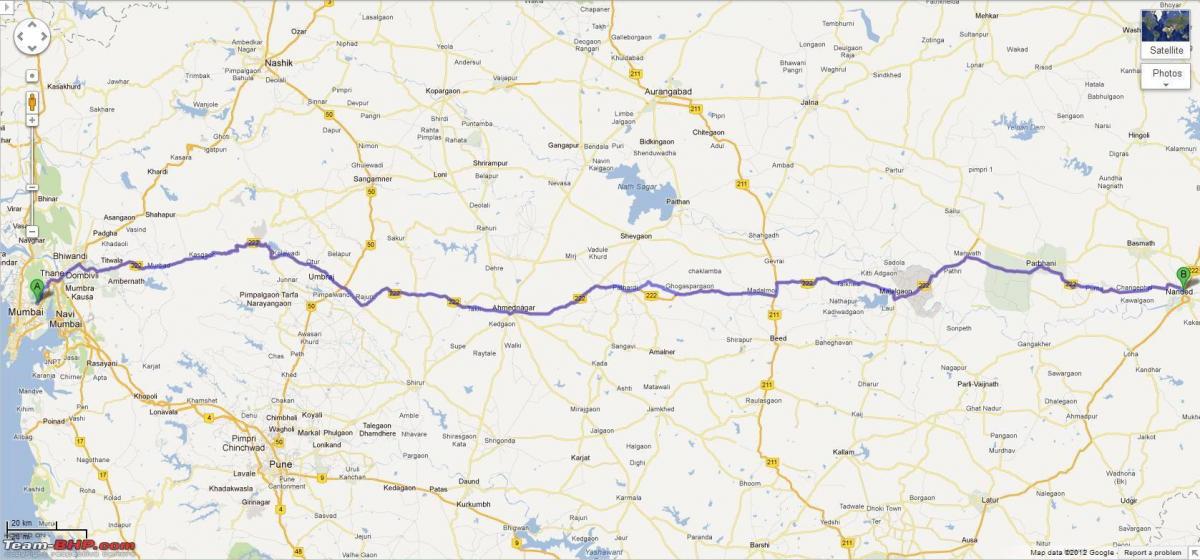 Мумбаи nagpur expressway маршрутата на мапата