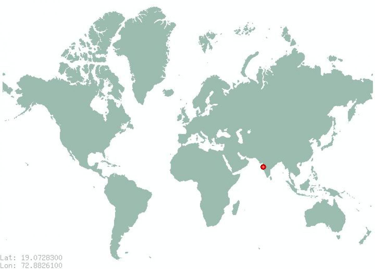 Мумбаи на мапата на светот